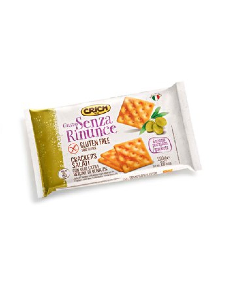 GUSTO S/Rinunce Crackers 200g