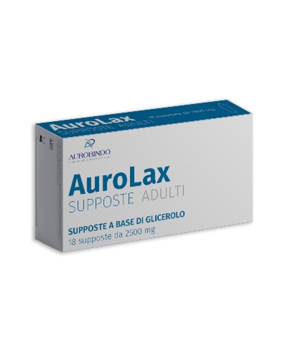 AUROLAX SUPPOSTE 2500MG 18SUPP