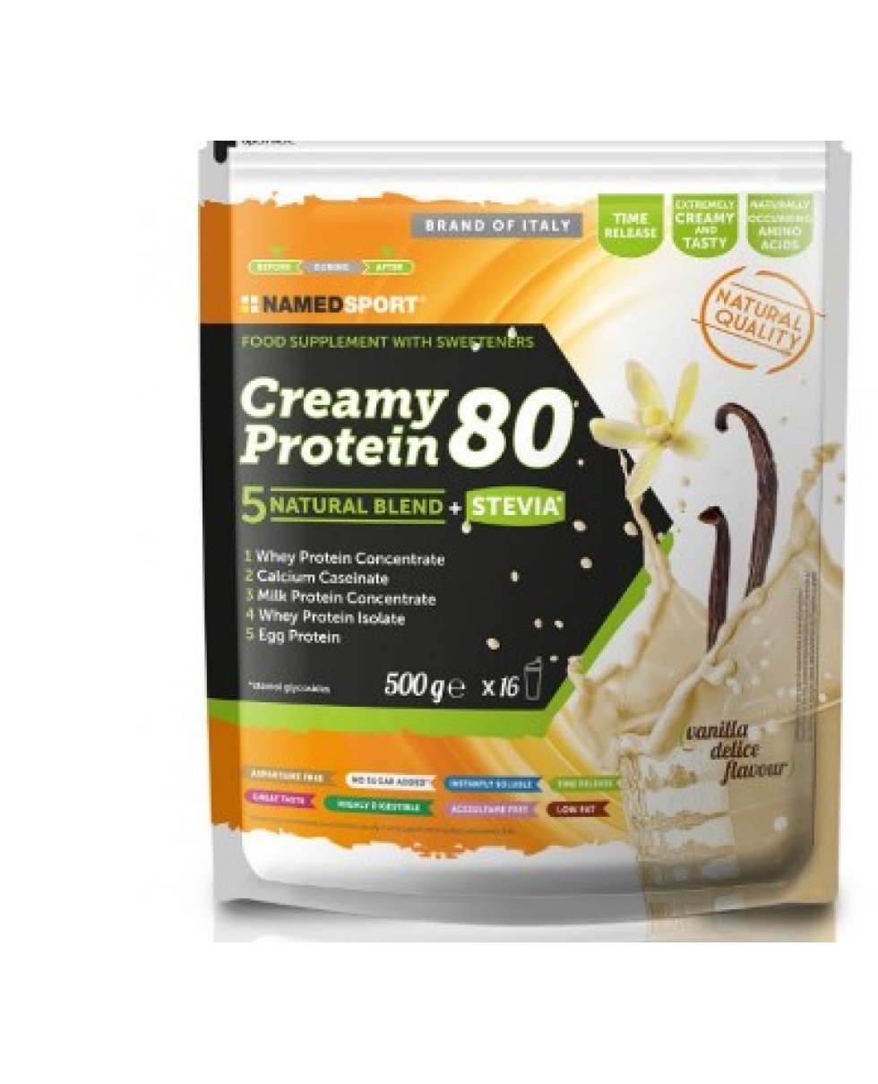 Named Sport Creamy Protein 80 Vanilla Delice 500G