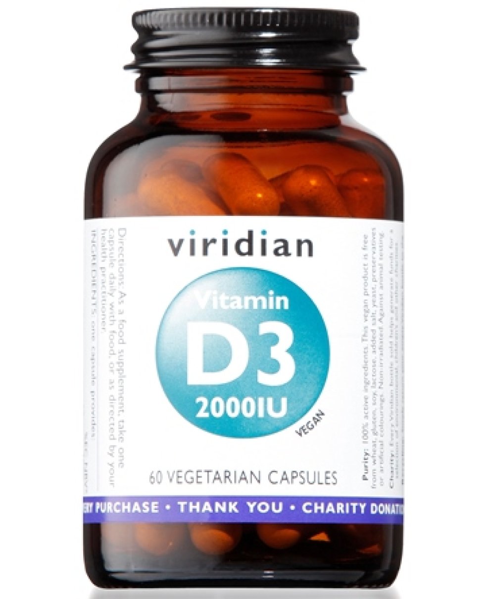 VITAMIN D3 2000IU 60CPS VEG