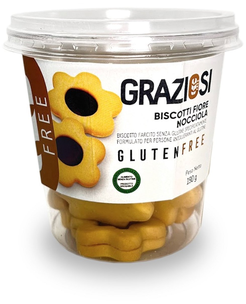 GRAZIOSI Fiore Nocciola 190g