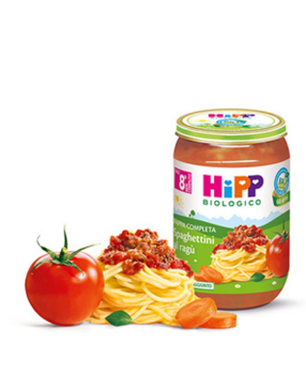 HIPP SPAGHETTINI RAGU' 220G