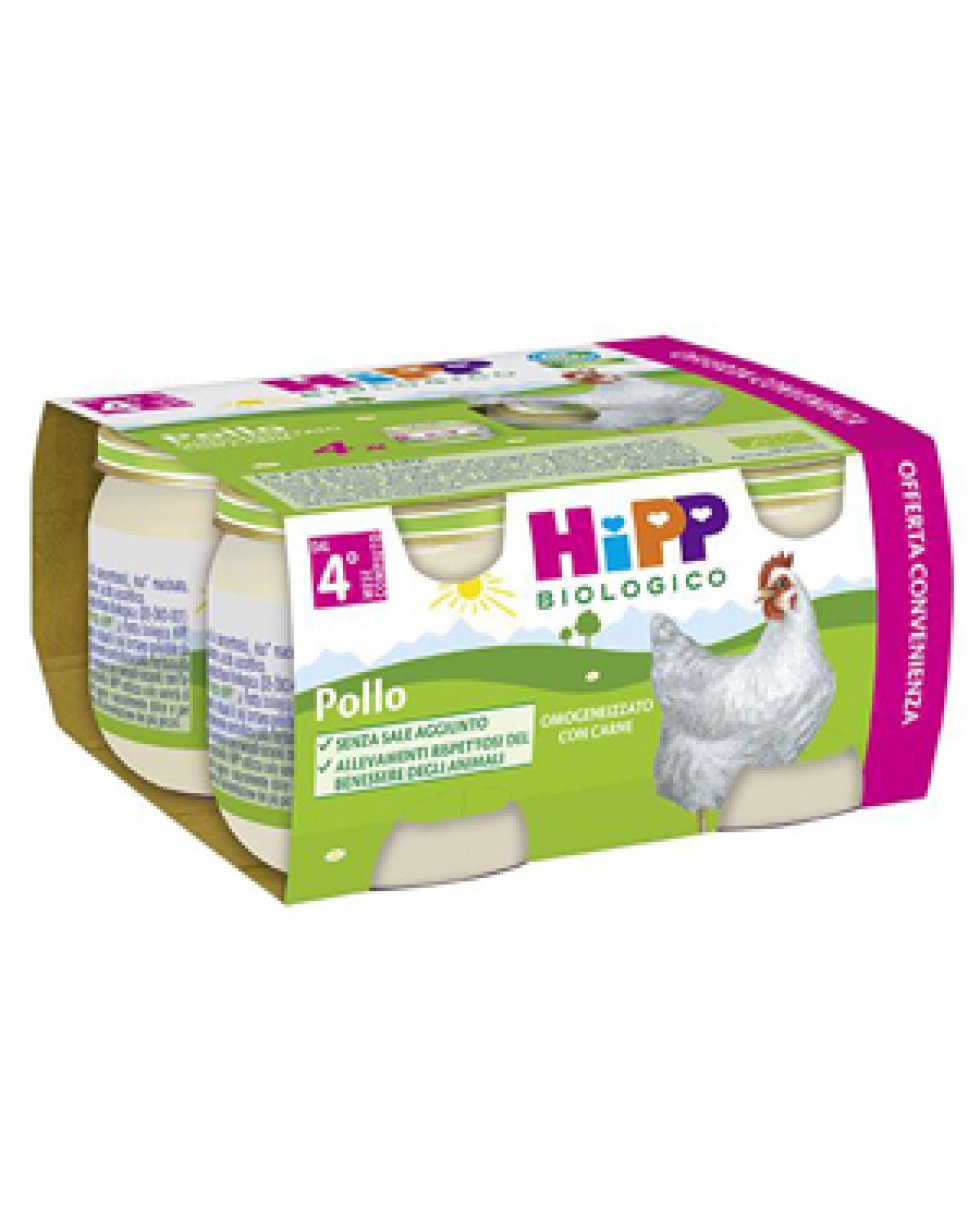 HIPP BIO OMOG POLLO 4X80G