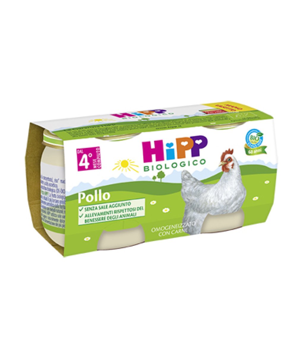 HIPP BIO OMOG POLLO 2X80G