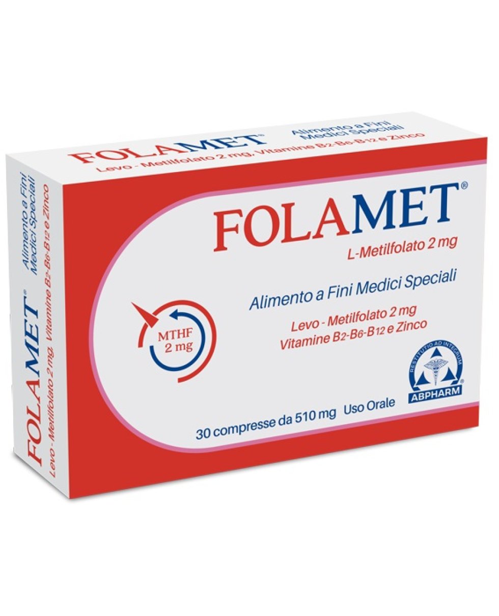 FOLAMET 30CPR 500MG