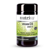 NUTRIVA VEGAN D3 60CPR 2000UI