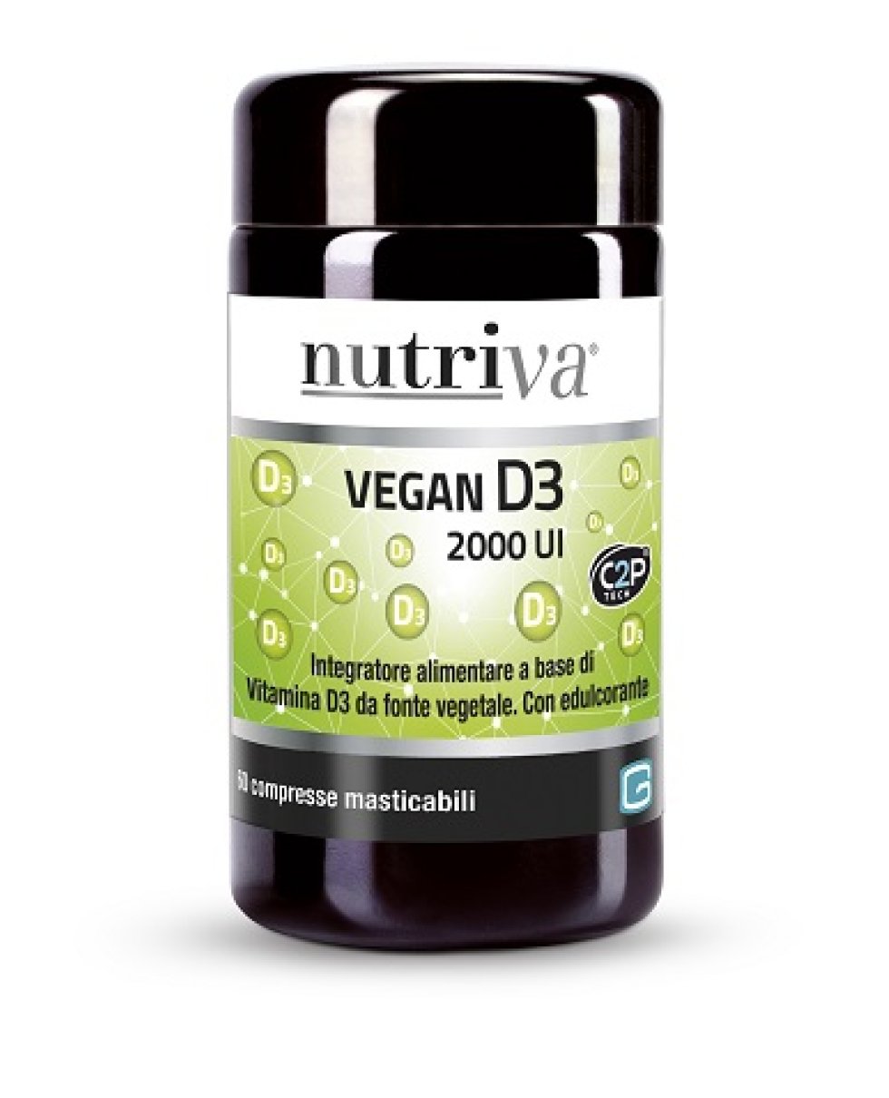 NUTRIVA VEGAN D3 60CPR 2000UI