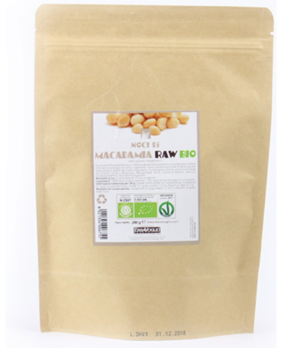 NOCI DI MACADAMIA RAW BIO 200GR