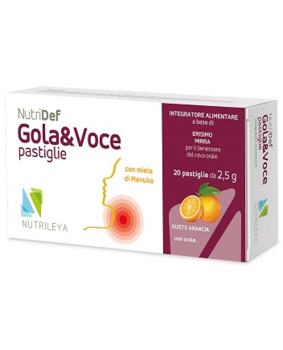 NUTRIDEF GOLA&VOCE ARA 20PAST