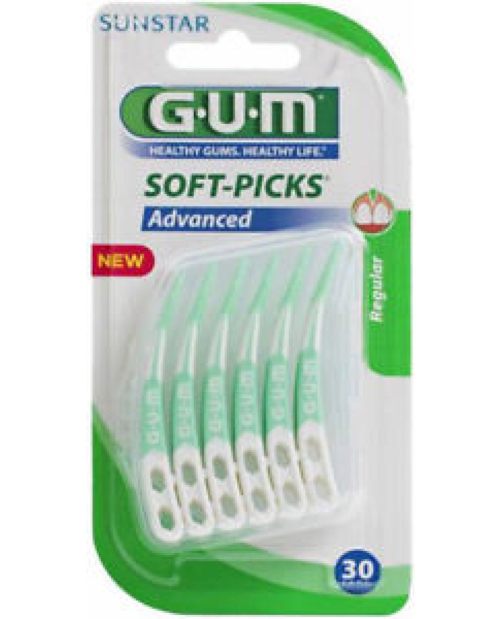 GUM SOFT-PICKS ADVANCED 30PZ