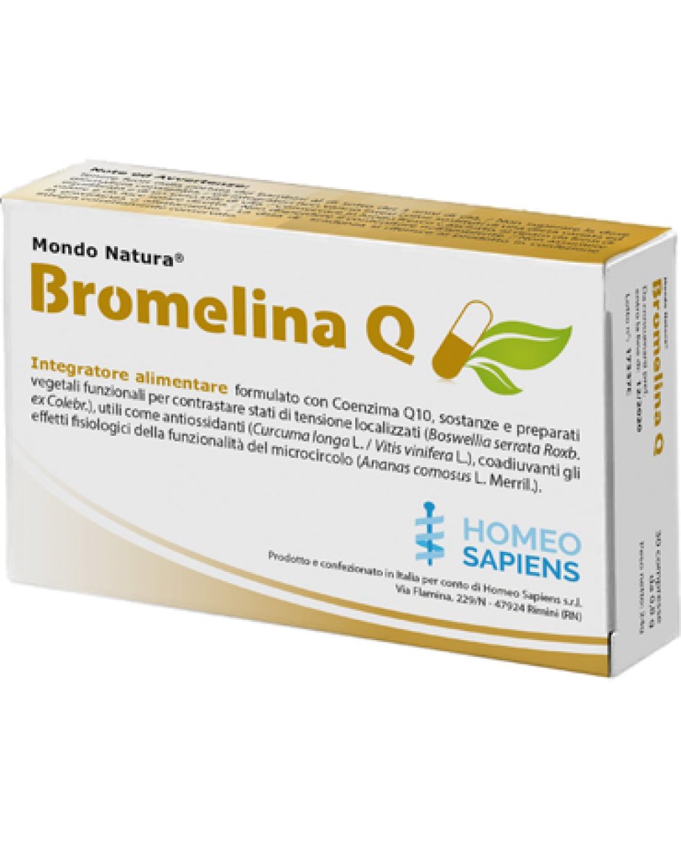 BROMELINA Q MONDO NATURA 30CPR