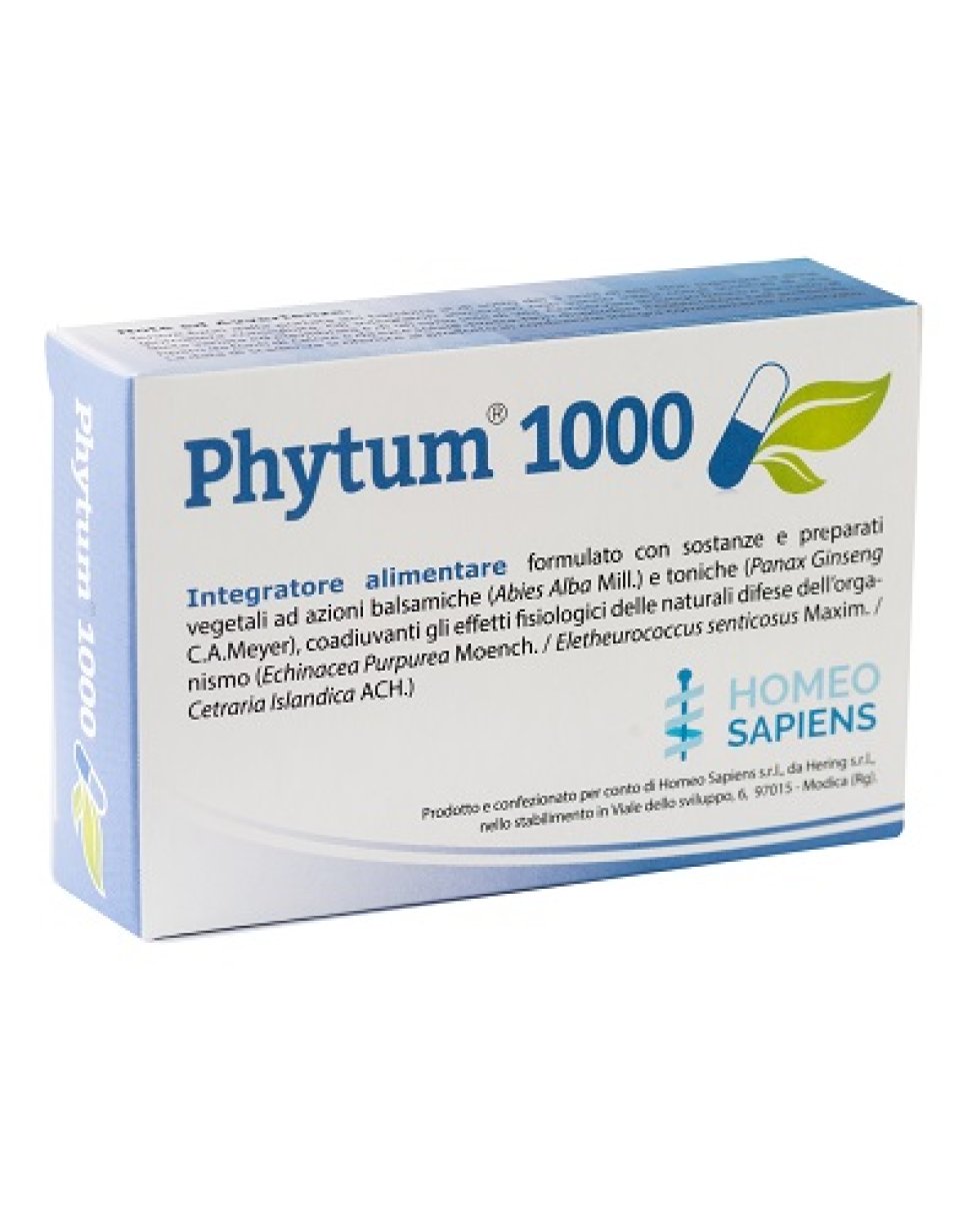 PHYTUM 1000 30CPS 500MG