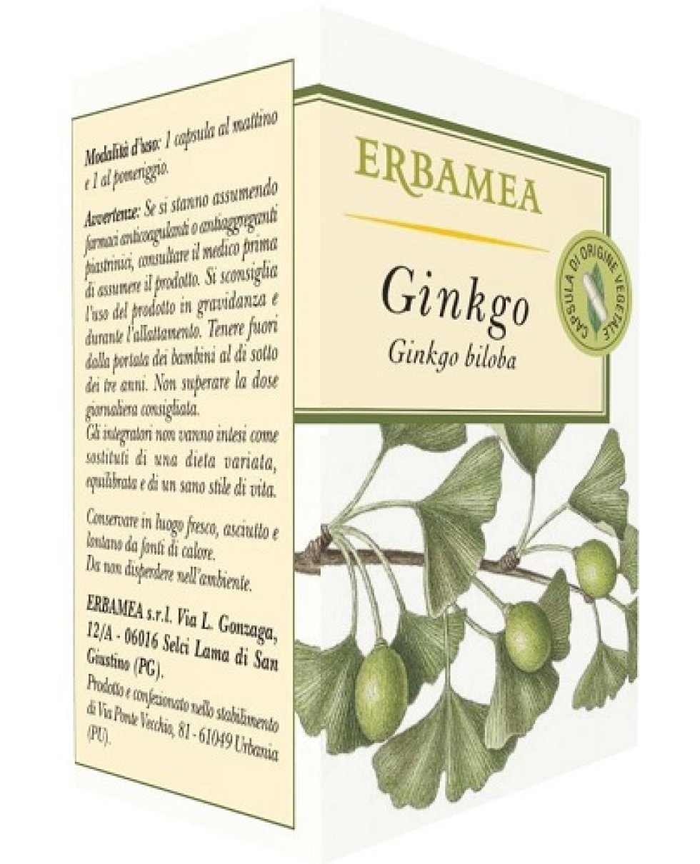 GINKGO 50CPS VEGETALI ERBAMEA