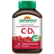 JAMIESON VITAMINA C500+D 75CPR