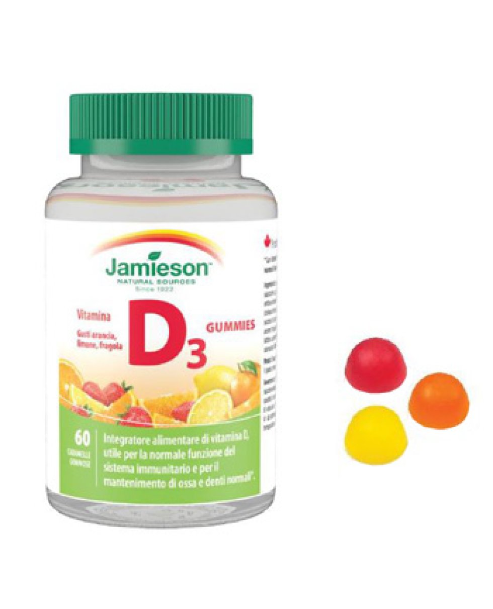 JAMIESON VITAMINA D GUM 60CARA