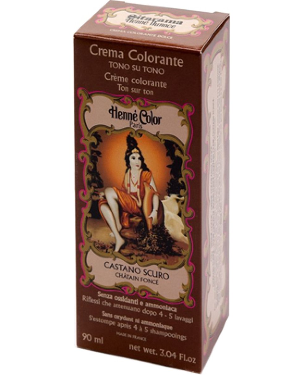 HENNE' CREMA CASTANO SCURO 90M