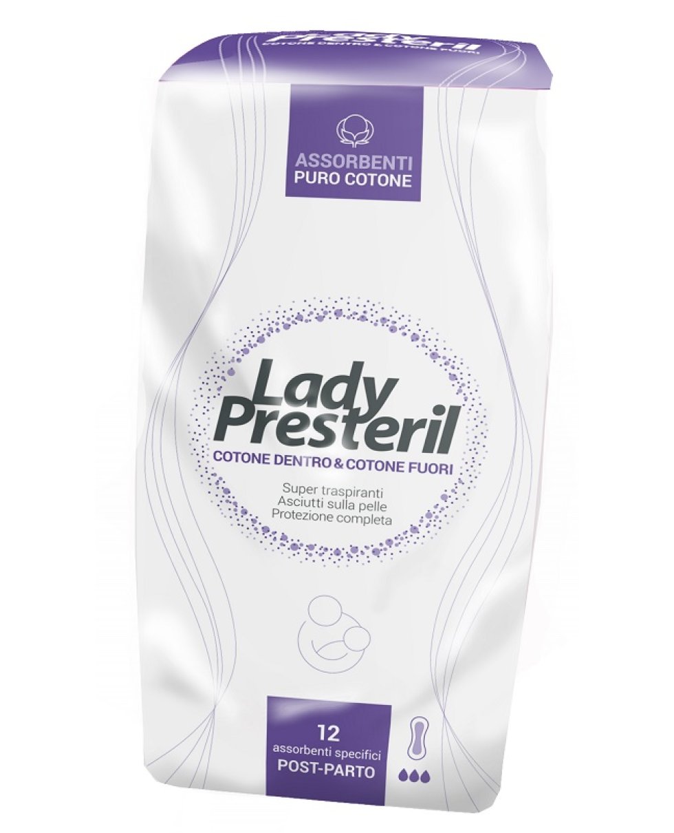 LADY PRESTERIL POSTPARTO 12PZ