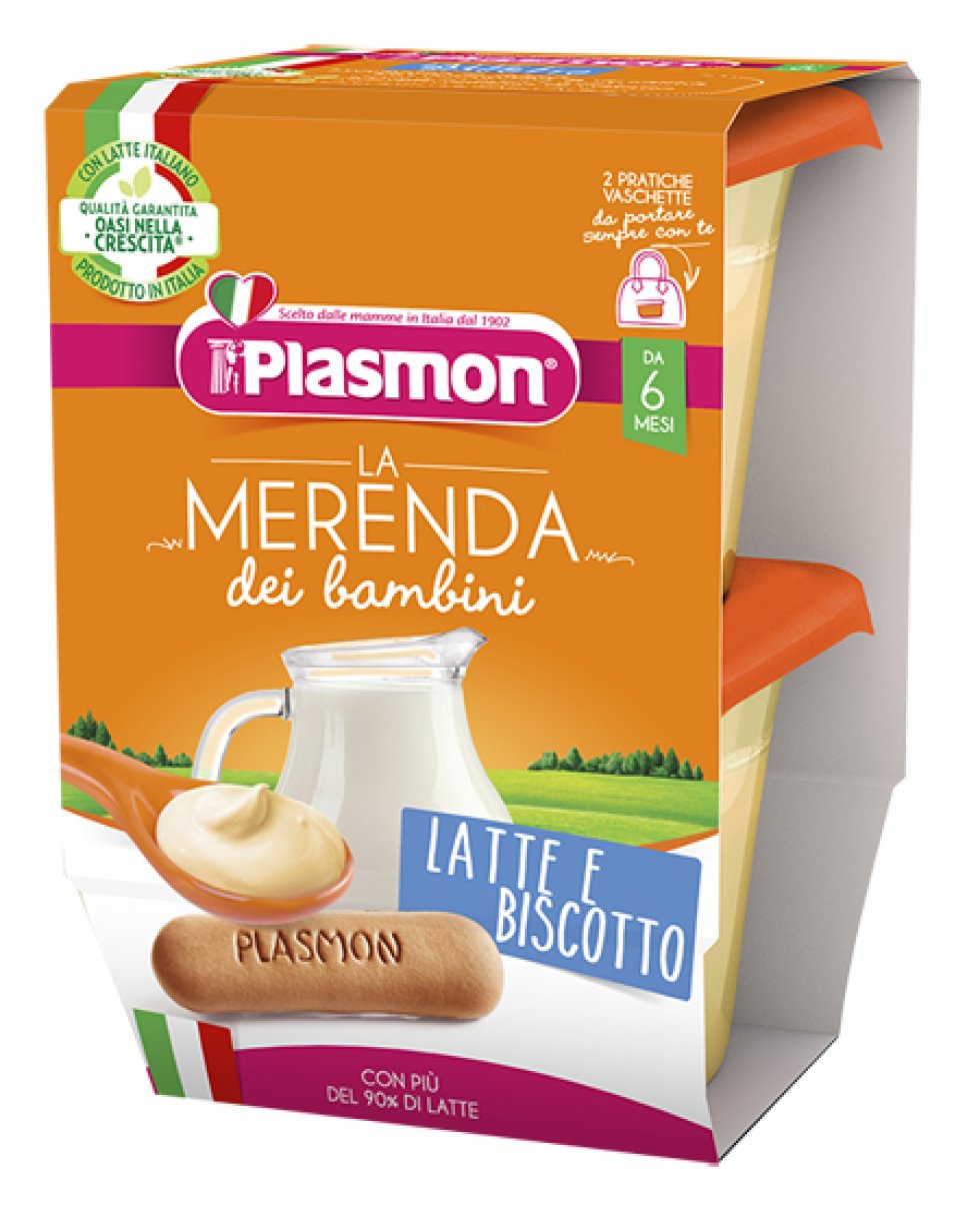 PLASMON MEREN LATTE BISC 2X120G