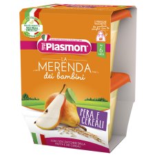 PLASMON Mer.Pera/Cer.2x120g