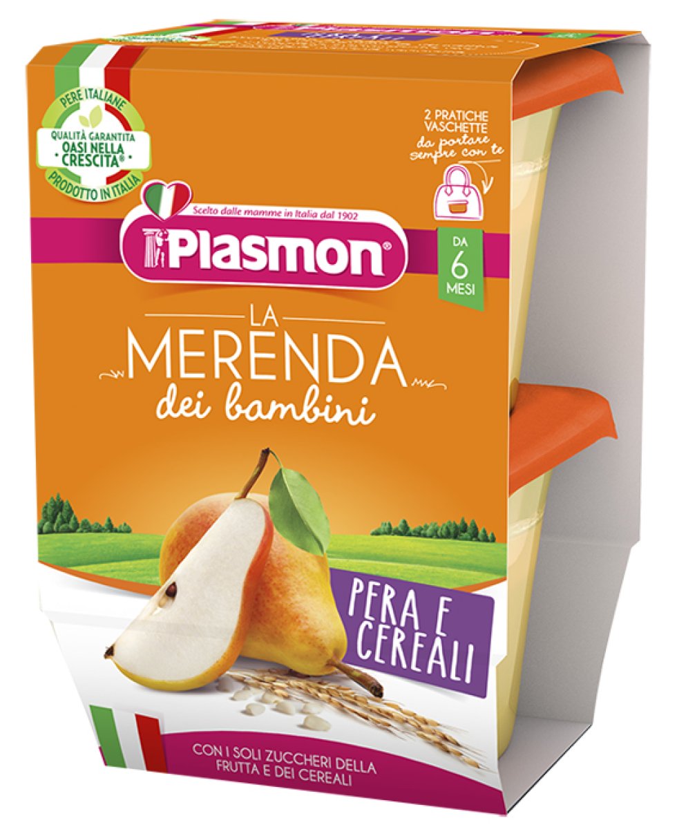 PLASMON Mer.Pera/Cer.2x120g