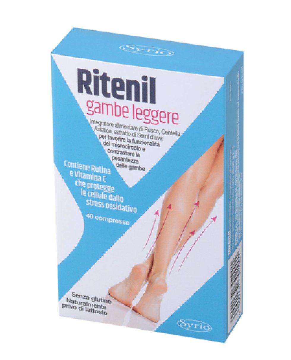 RITENIL GAMBE LEGGERE 40CPR