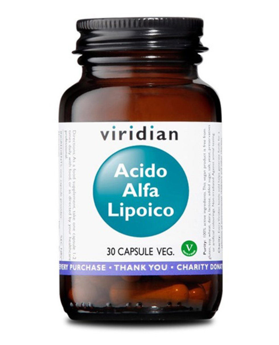 VIRIDIAN ACIDO ALFA LIP 30CPS