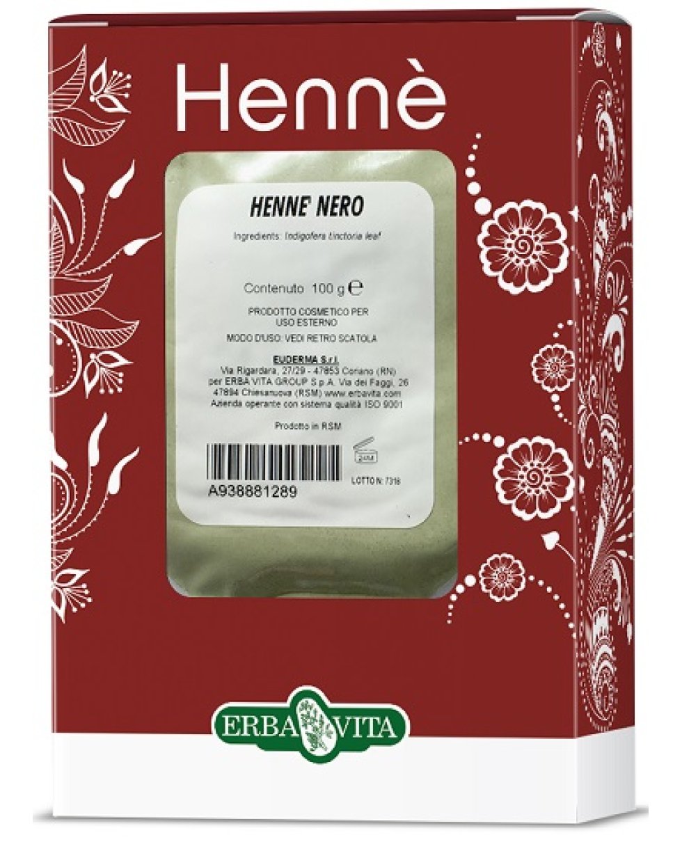 HENNE COLOR CAP NERO 100G