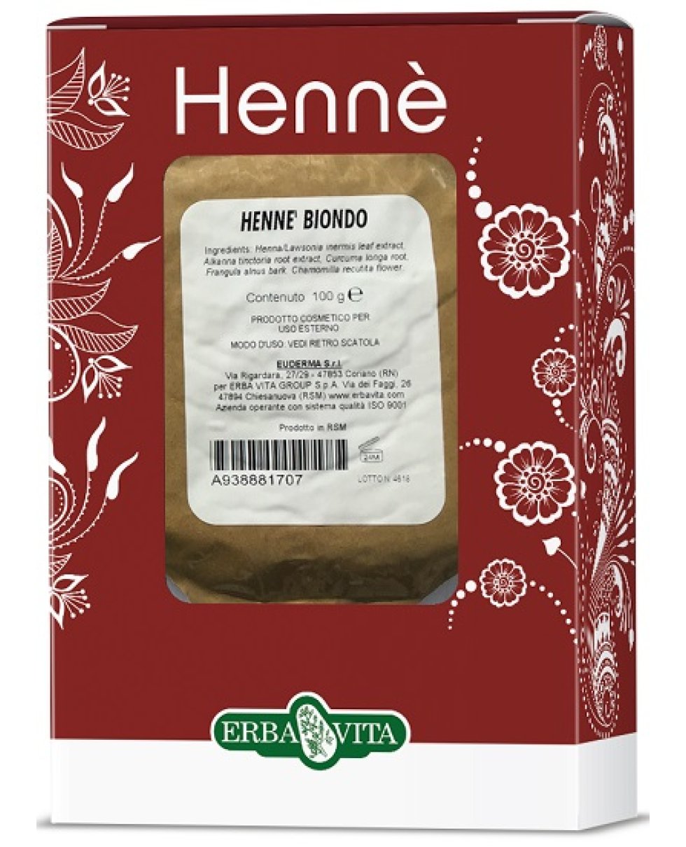 HENNE COLOR CAP BIONDO 100G