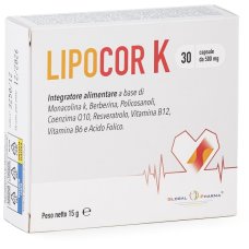 LIPOCOR K 30CPS