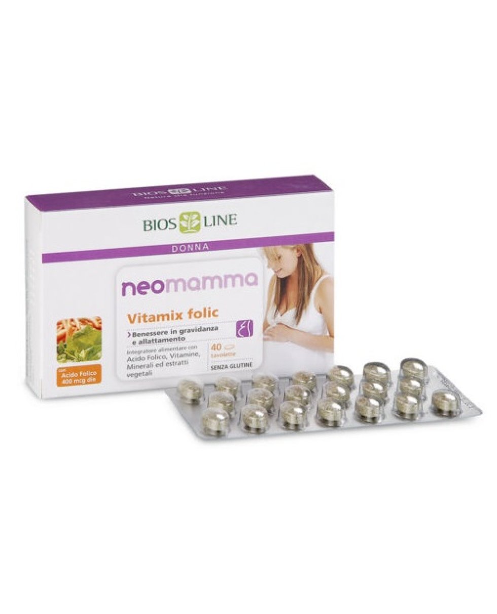 NEOMAMMA VITAMIX FOLIC 40CPR