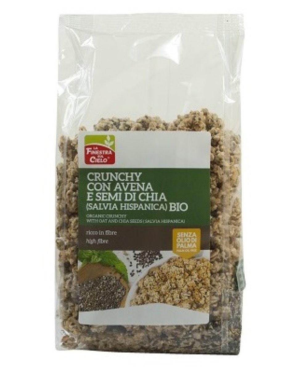 CRUNCHY AVENA CHIA 375G BIO