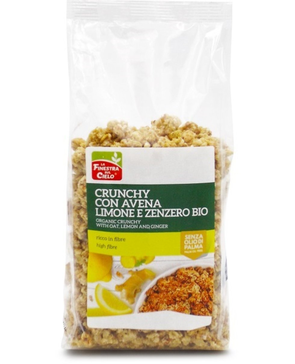 CRUNCHY C/AVENA LIMONE ZENZERO