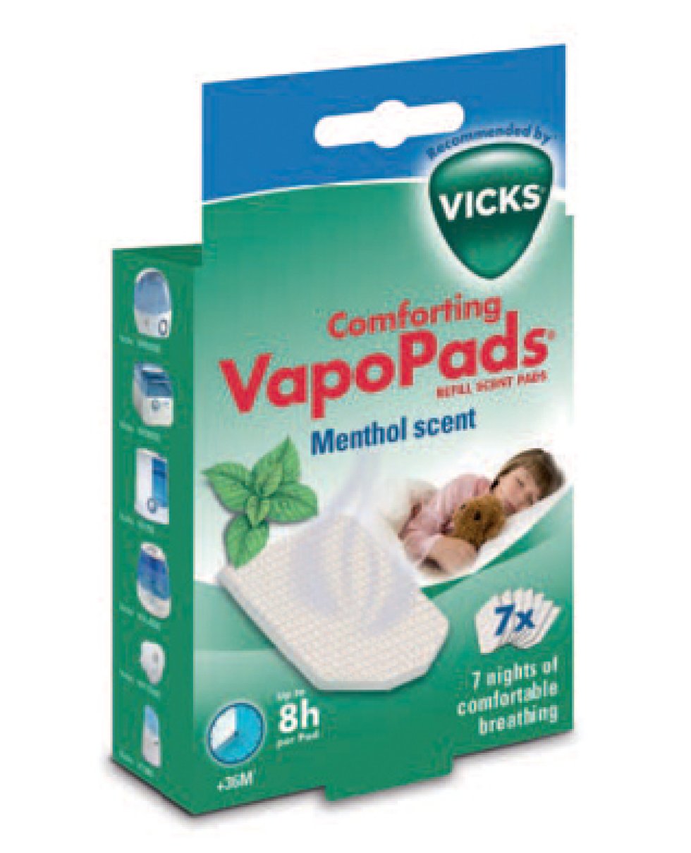 VICKS VAPOPADS MENTHOL 7PZ