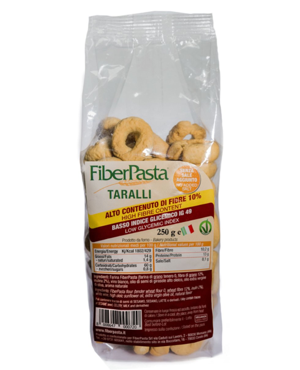 TARALLI BASSO INDICE GLICEMICO