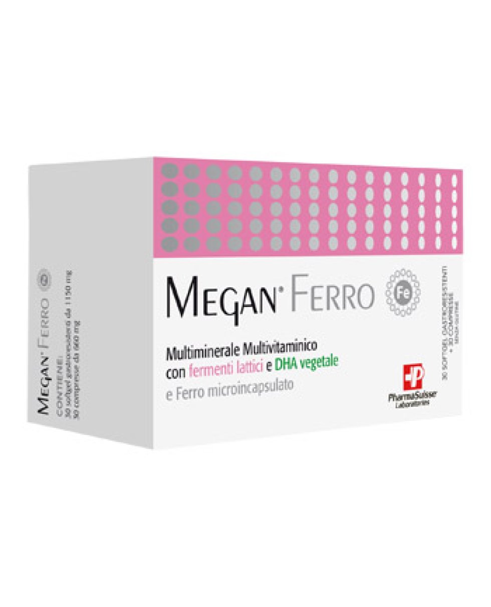 MEGAN FERRO 30SOFTGEL+30CPR