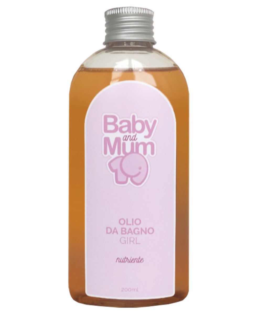 BABYANDMUM OLIO BAGN GIRL200ML