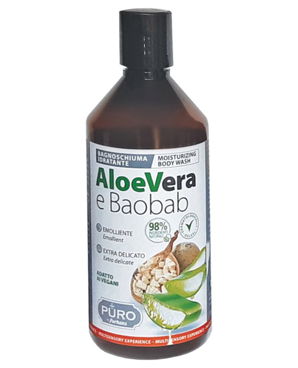 Puro Bagnoschiuma Aloe-Baobab 500Ml