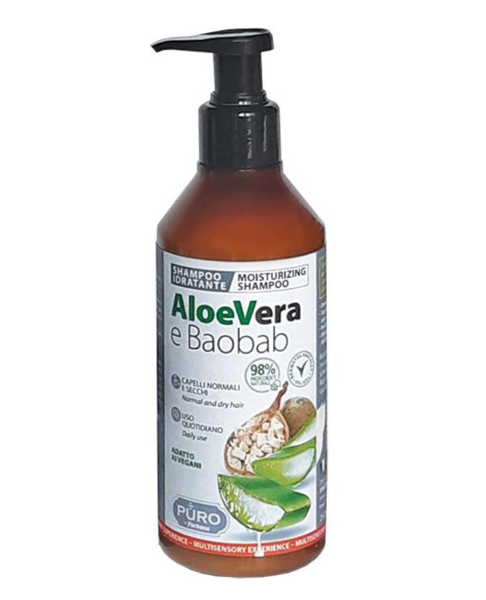 Puro Shampoo Aloe-Baobab 250Ml