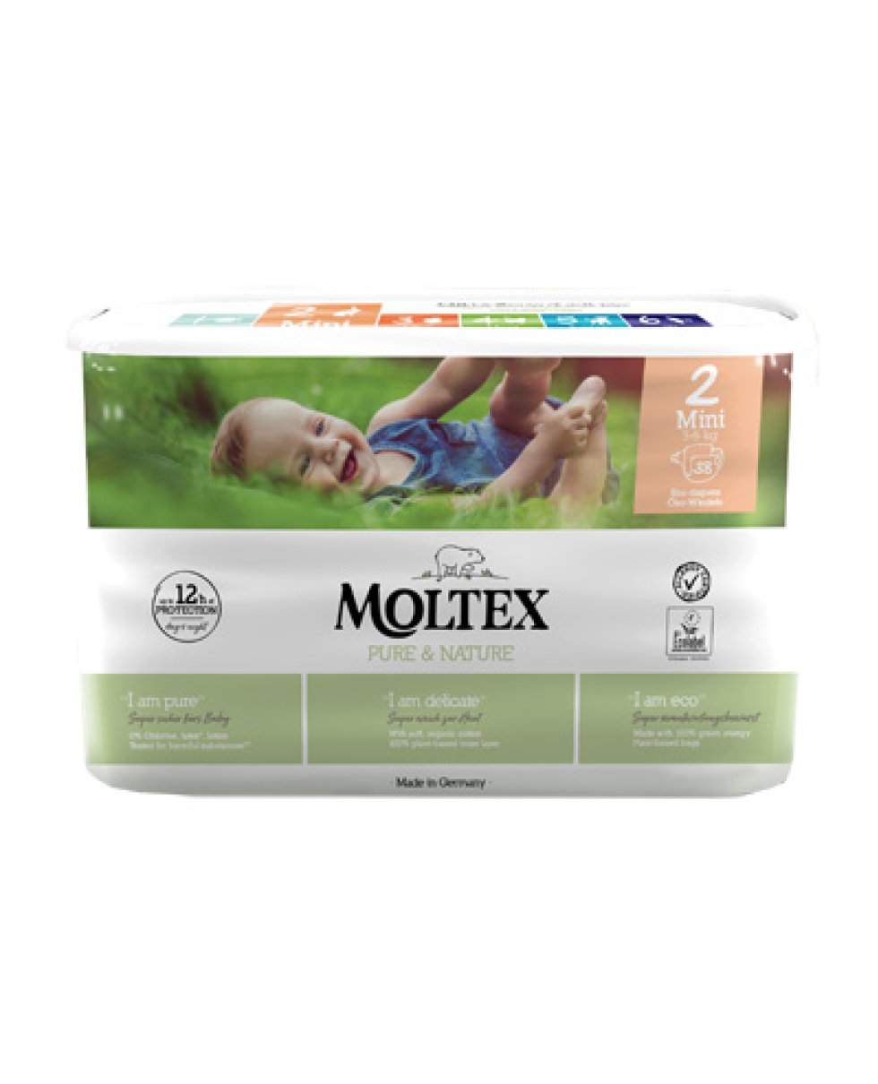 MOLTEX PUREENATURE T2 MI 3-6KG