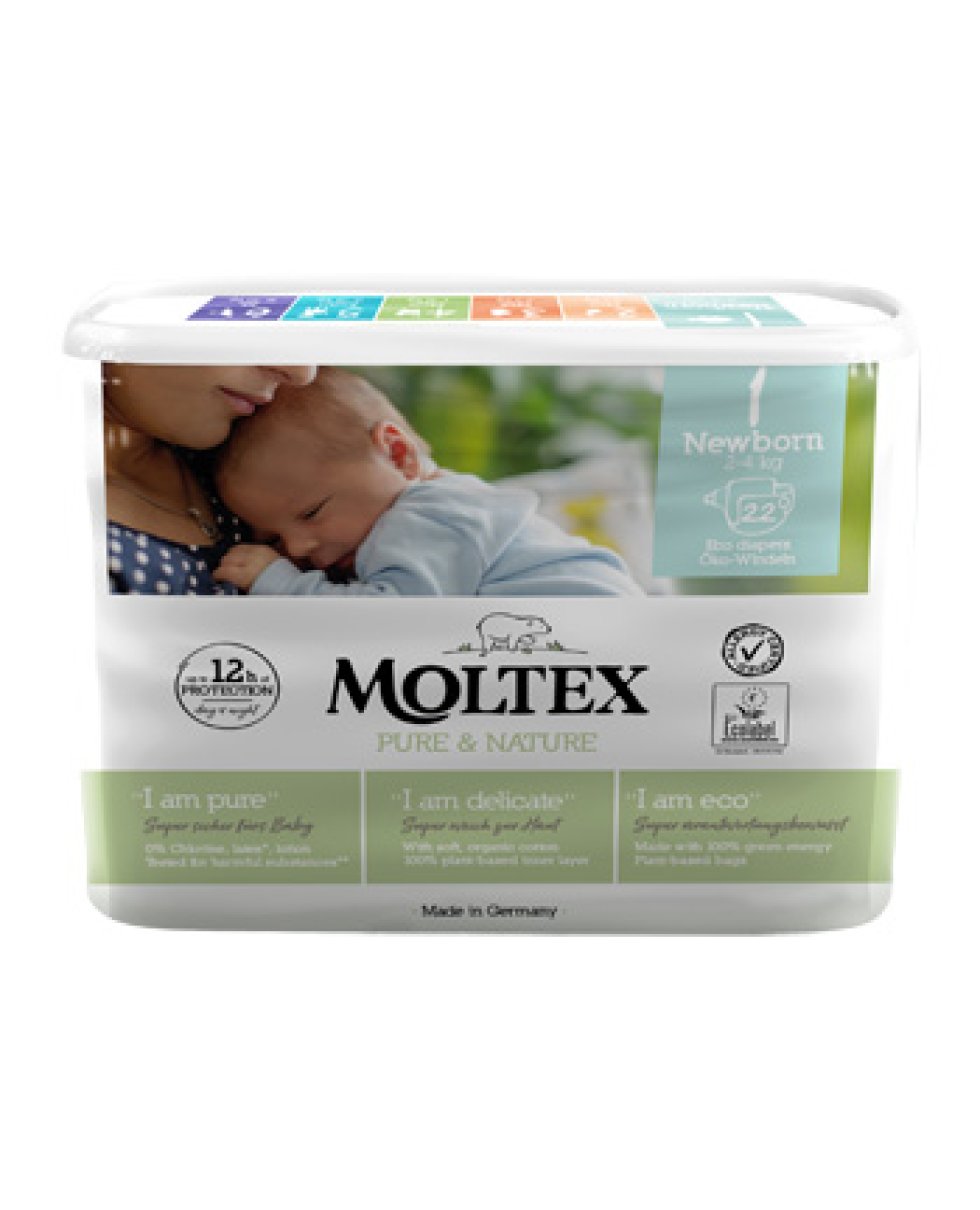 MOLTEX PUREENATURE T1 NB 2-4KG