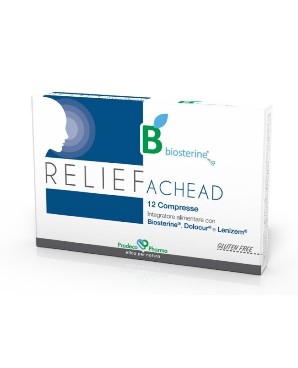 RELIEF BIOSTERINE ACHEAD 12CPR