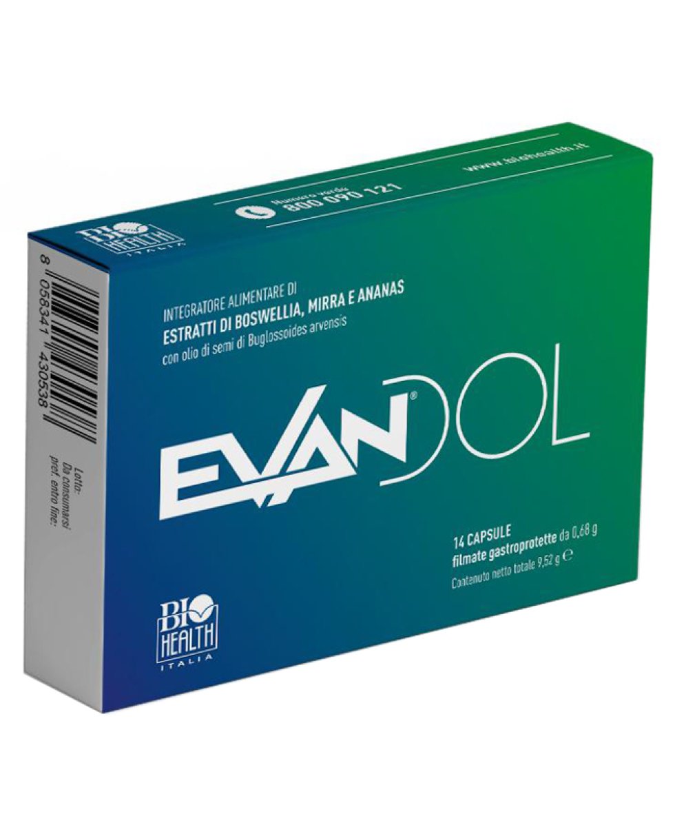 EVANDOL 14CPS 9,24G