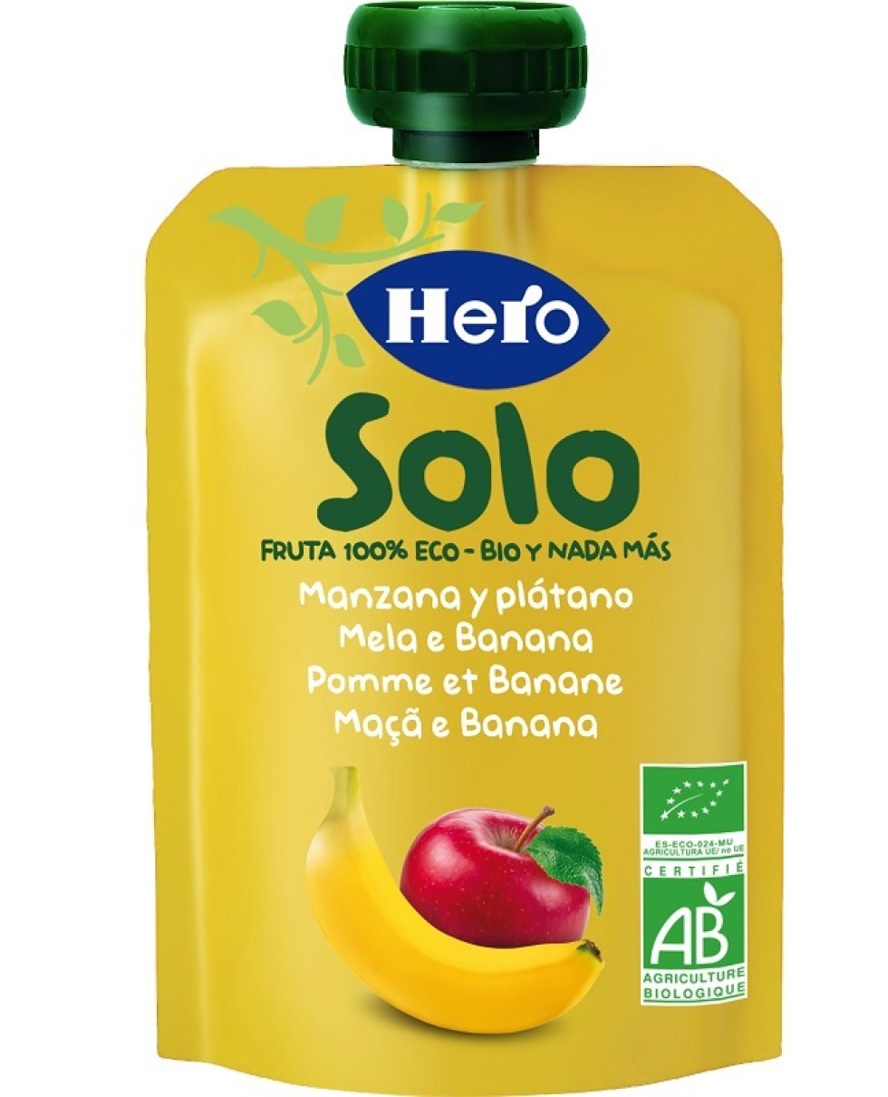 HERO B POUCH MELA BANANA 100G