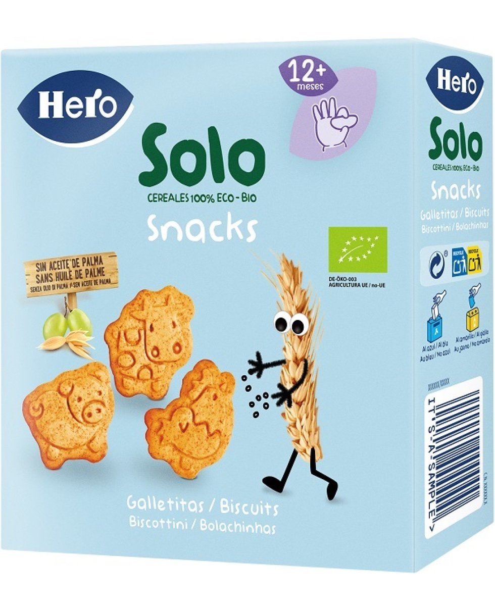 HERO B BISCOT SNACK ANIM 100G