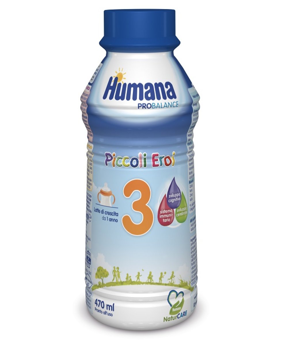 HUMANA 3 NATCARE LIQ 470ML1 BOT