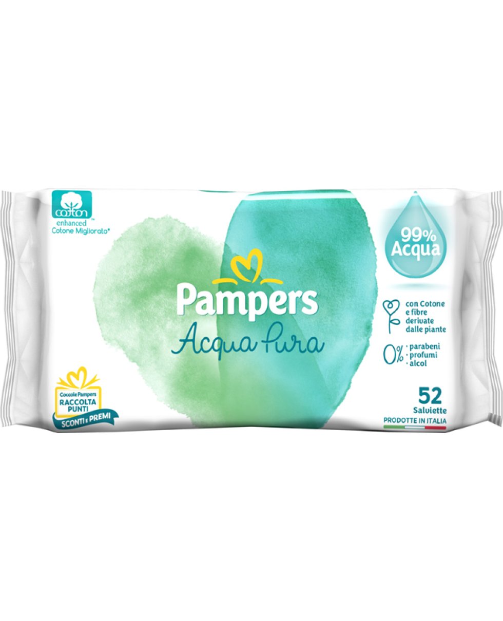 WIPES PAMPERS NATURELLO 52SALV