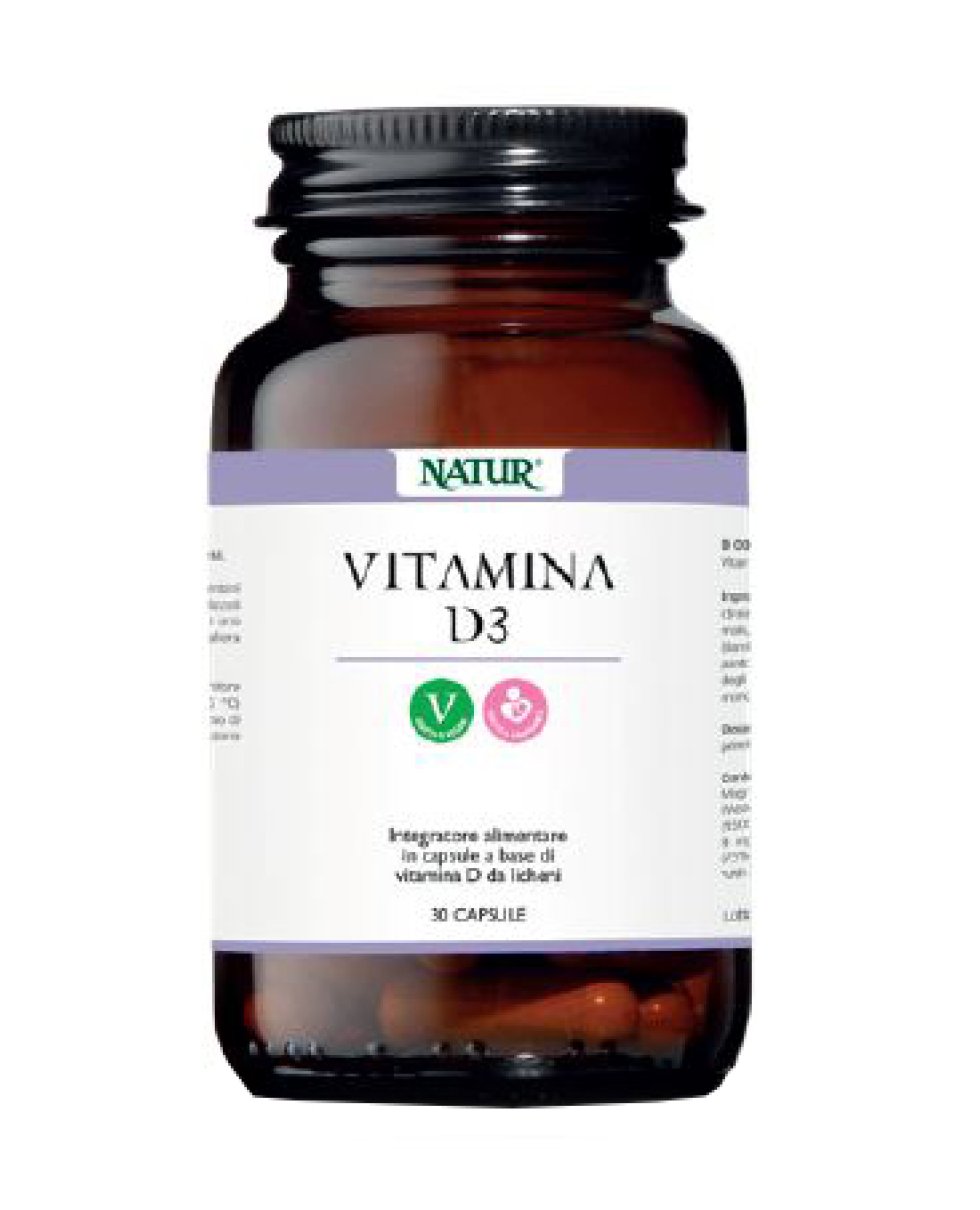 VITAMINA D3 30CPS NATUR