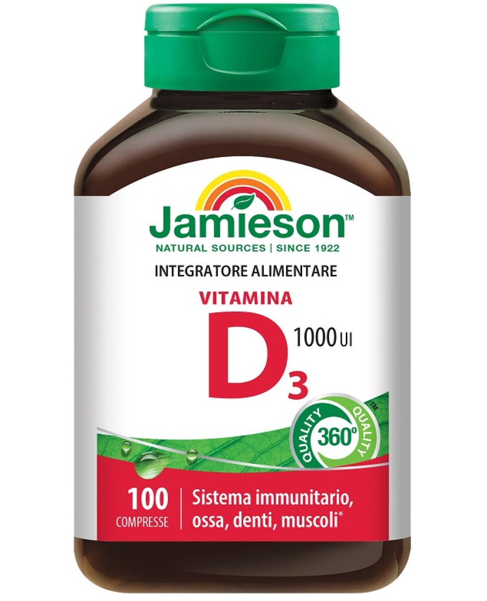 JAMIESON VIT D 1000 100CPR