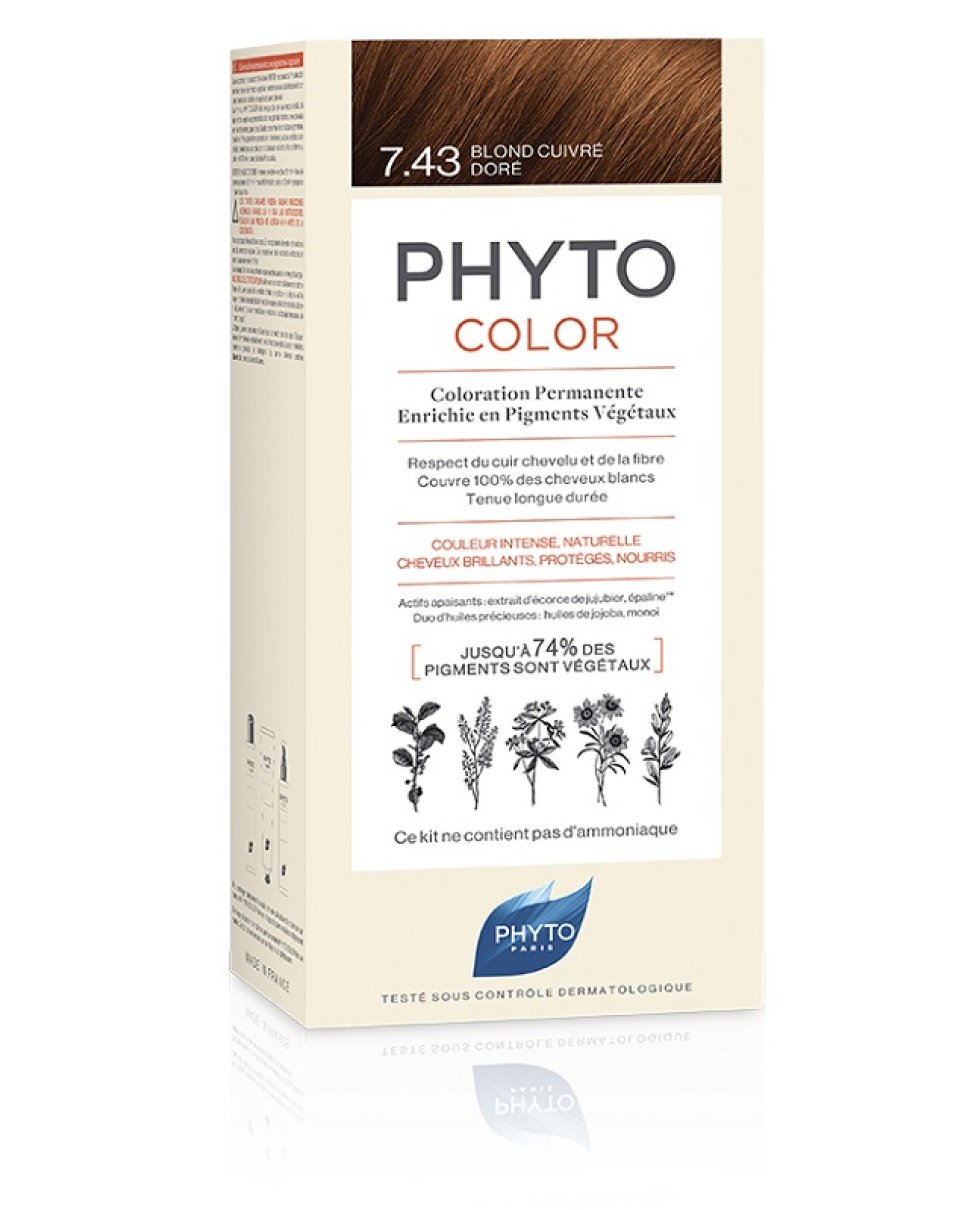 PHYTOCOLOR 7,43 BIONDO RAM DOR<