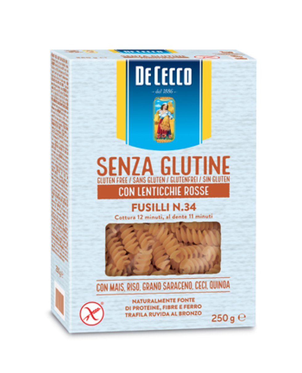 DE CECCO Fusilli/Lent.250g